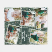 スタイリッシュモダン数々のホームの装飾 フリースブランケット (正面(横))