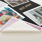 スタイリッシュモダン数々の家族の毛布 シェルパブランケット (3/4)