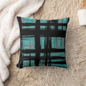 スタイリッシュモダン格子模様 クッション (ブランケット)