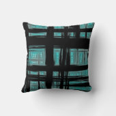 スタイリッシュモダン格子模様 クッション (裏面)