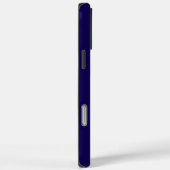 スタイリッシュモダン無地の王室の名前をカスタムする Case-Mate iPhoneケース (裏面 / 右)