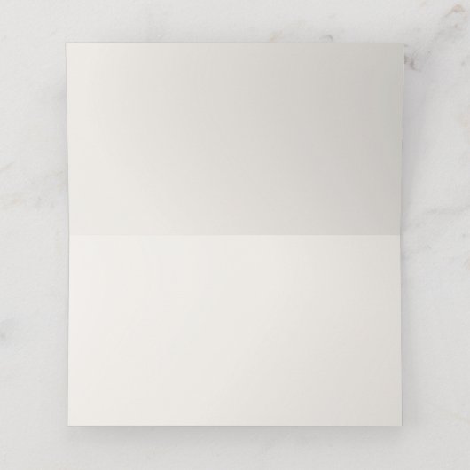 スタイリッシュモダン素朴A00ユニーク B プレイスカード (内部開封)