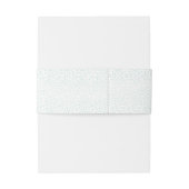 スタイリッシュモダン結婚小金ゴールド紙吹雪ミント 招待状ベリーバンド (裏面例)