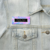 スタイリッシュモダン，フレーム，ホログラフィック 名札 (インサイチュ)