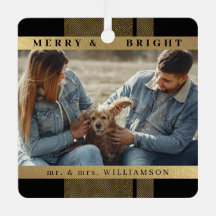 スタイリッシュモダンChristmas Mr. and Mrs Coule Photo