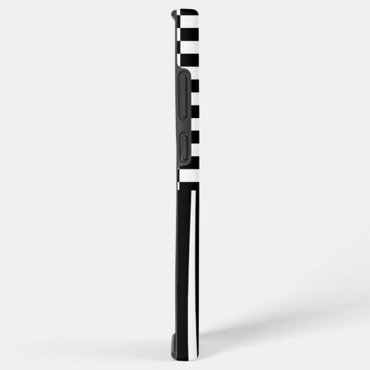 スタイリッシュモノグラムのチェックとストライプ検査 SAMSUNG GALAXYケース (右側面)