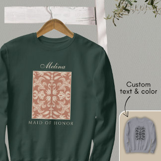 スタイリッシュユニークメイド・オブ・オーナー(花嫁付き添い人)バチェロレッテ スウェットシャツ