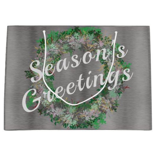 スタイリッシュリース ラージペーパーバッグ (正面)