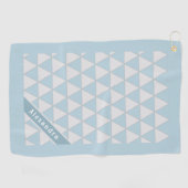 スタイリッシュレディパーソナライズされたースゴルフタオル ゴルフタオル (横)