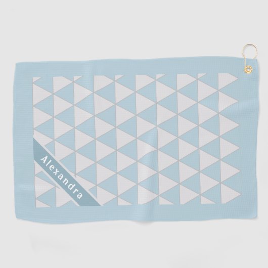 スタイリッシュレディパーソナライズされたースゴルフタオル ゴルフタオル (横)