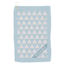 スタイリッシュレディパーソナライズされたースゴルフタオル