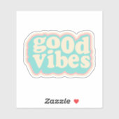 スタイリッシュレトログッドカラフルビブ シール (シート)