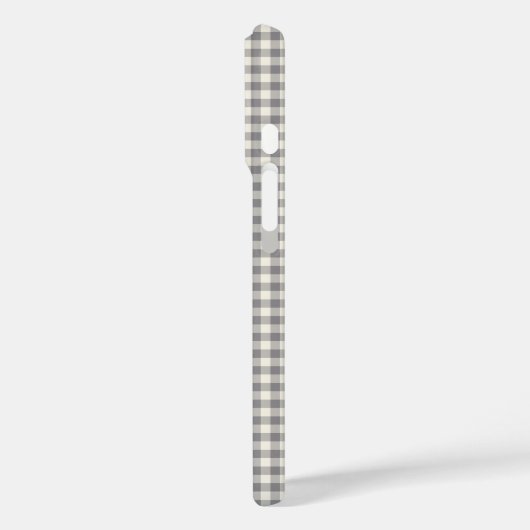 スタイリッシュレトログレージンガム格子模様 Case-Mate iPhoneケース (裏面 / 左)