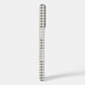 スタイリッシュレトログレージンガム格子模様 Case-Mate iPhoneケース (裏面 / 右)