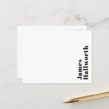 スタイリッシュレトロモダンレタリング | 編集可能ブラック