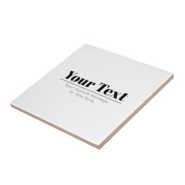 スタイリッシュレトロモダン文字 | ブラック&ホワイト タイル