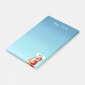 スタイリッシュヴィンテージの女性が投稿するノート ポストイット (アングル)