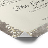 スタイリッシュヴィンテージの結婚名物 ポスター (角)