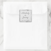 スタイリッシュヴィンテージプター結婚ズ スクエアシール (バッグ)