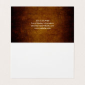 スタイリッシュヴィンテージ 名刺 (内部フラット)