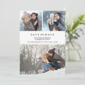 スタイリッシュ写真モダンコラージュ救の日付 セーブザデート (スタンド正面)