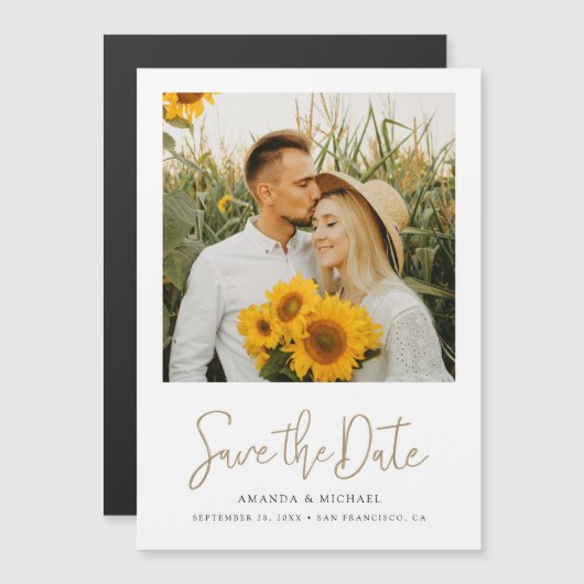 スタイリッシュ写真救Sate Magnet (正面/裏面)