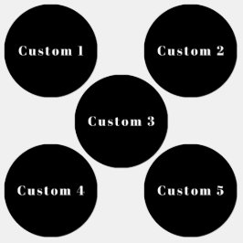 スタイリッシュ名前をカスタムするその他の文字 | ブラック&ホワイト ラベル