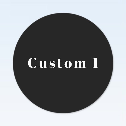 スタイリッシュ名前をカスタムするその他の文字 | ブラック&ホワイト ラベル