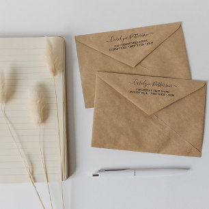 スタイリッシュ名前をカスタムすると住所のインク入力スタンプ セルフインキングスタンプ