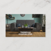 スタイリッシュ客室 – 家具店の販売 名刺 (正面)