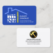 スタイリッシュ屋上の手利道具 名刺 (正面/裏面)