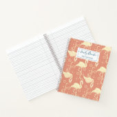 スタイリッシュ工芸品フラインスパイアミンゴ ノートブック (内部)