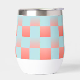 スタイリッシュ市松模様に配色粉末