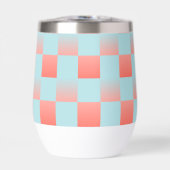 スタイリッシュ市松模様に配色粉末 (正面)