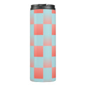 スタイリッシュ市松模様に配色粉末 タンブラー (裏面)