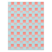 スタイリッシュ市松模様に配色粉末 テーブルクロス (正面)