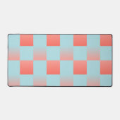 スタイリッシュ市松模様に配色粉末 デスクマット (正面)