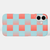 スタイリッシュ市松模様に配色粉末 Case-Mate iPhoneケース (裏面 (横))