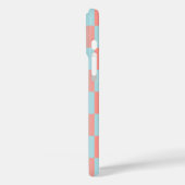 スタイリッシュ市松模様に配色粉末 Case-Mate iPhoneケース (裏面 / 左)