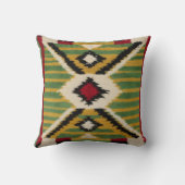 スタイリッシュ心地よいとグリーンキリム装飾用クッション クッション (裏面)