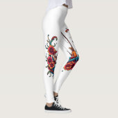 スタイリッシュ快適なカスタムレギンスユニーク- Des レギンス (右)