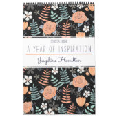 スタイリッシュ感動的引用文植物学フローラ2022 カレンダー (カバー)