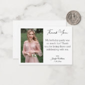 スタイリッシュ感謝してい甘い16枚 ノートカード (正面/裏面インサイチュ)