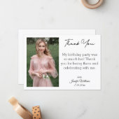 スタイリッシュ感謝してい甘い16枚 ノートカード (正面/裏面インサイチュ)