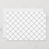 スタイリッシュ手書き書救写真 セーブザデート (裏面)