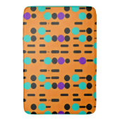 スタイリッシュ抽象芸術パターンデザイン バスマット (正面縦)