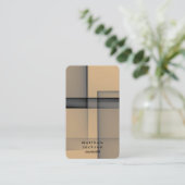 スタイリッシュ抽象芸術プモダンライプロフェッショナル管理者 名刺 (スタンド正面)