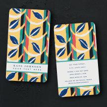 スタイリッシュ抽象芸術レトロカラフルヴィンテージ水色