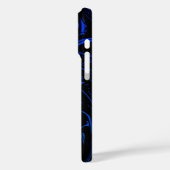 スタイリッシュ抽象芸術大理石パターンデザイン Case-Mate iPhoneケース (裏面 / 左)