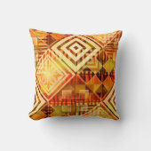 スタイリッシュ抽象芸術幾何学芸術秋枕 クッション (正面)